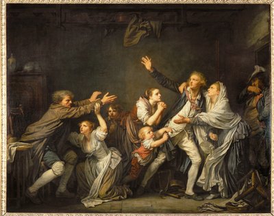 Der väterliche Fluch von Jean-Baptiste Greuze