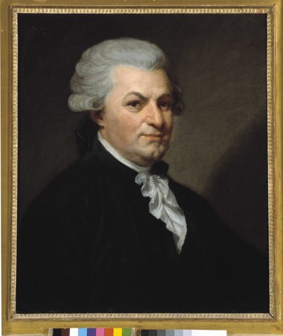 Mannsportrett av Jean Baptiste Greuze