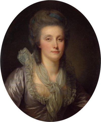 Porträt der Gräfin Ekaterina Shuvalova von Jean-Baptiste Greuze