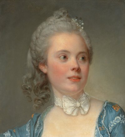 Portrett av en dame, ca. 1765 av Jean Baptiste Greuze