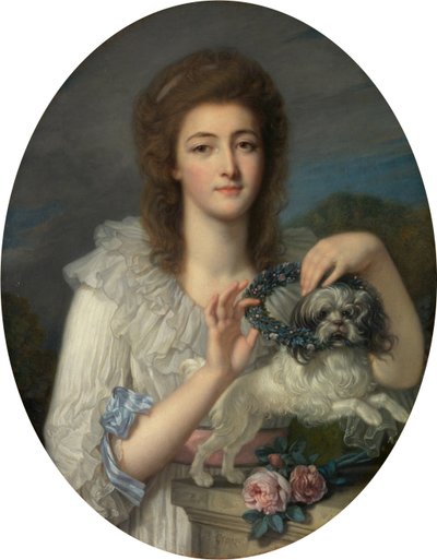 Prinzessin Warwara Nikolajewna Gagarina (1762–1802) von Jean-Baptiste Greuze
