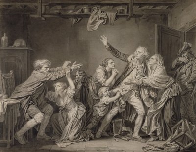 Der Fluch des Vaters: Der undankbare Sohn von Jean-Baptiste Greuze
