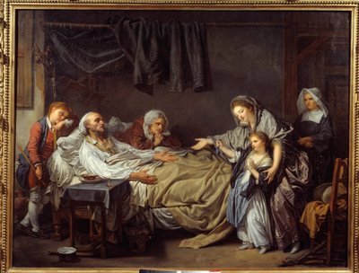 Nestekjærlighetens dame. Maleri av Jean Baptiste Greuze (1725 -1805) av Jean Baptiste Greuze