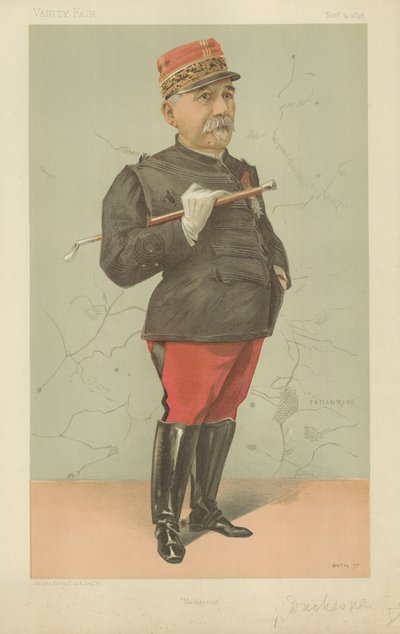 General Jacques Charles Rene Achille Duchesne av Jean Baptiste Guth