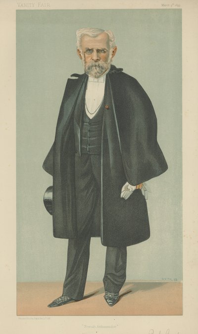 Baron Chaudron de Courcel av Jean Baptiste Guth