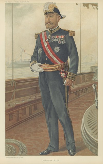 Viseadmiral Caillard av Jean Baptiste Guth
