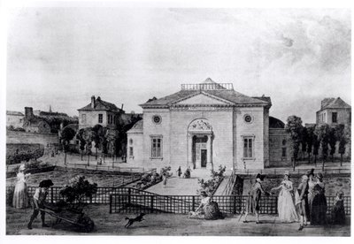 Det store amfiteateret i Jardin des Plantes i Paris, i 1794, fra 