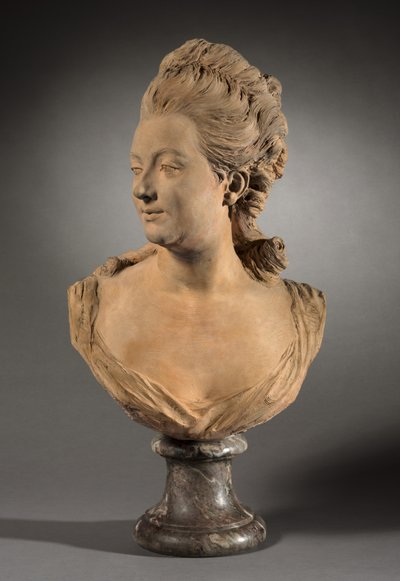 Portrett av frøken de Vandeul, muligens 1760 av Jean Baptiste II Lemoyne