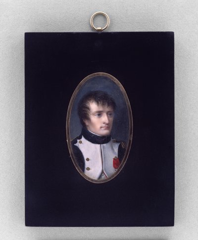 Napoleon Bonaparte, ca. 1804 (akvarell på elfenben av Jean Baptiste Isabey