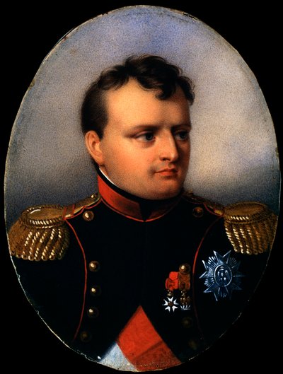 Portrett av keiser Napoléon I Bonaparte 1769-1821, tidlig på 1800-tallet. av Jean Baptiste Isabey