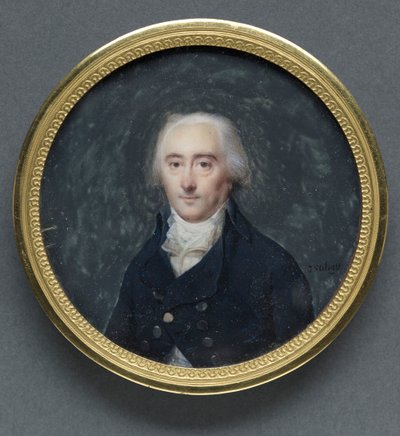Portrett av en mann, tidlig på 1790-tallet. av Jean Baptiste Isabey