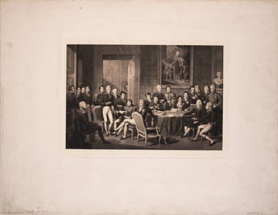 Wienerkongressen, ca. 1815 av Jean Baptiste Isabey