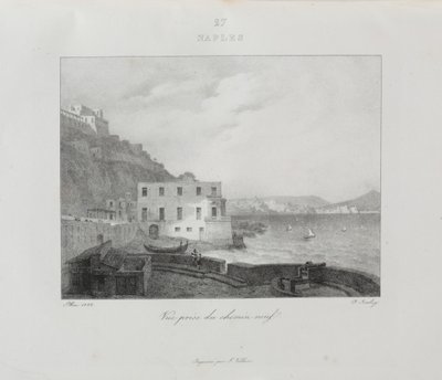 Reise til Italia i 1822 av Jean Baptiste Isabey