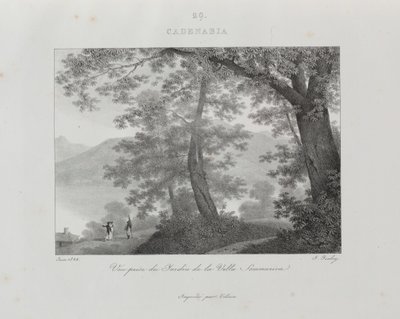 Reise til Italia i 1822 av Jean Baptiste Isabey