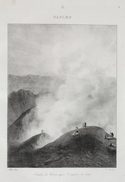 Reise til Italia i 1822 av Jean Baptiste Isabey