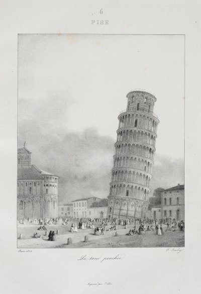 Reise til Italia i 1822 av Jean Baptiste Isabey