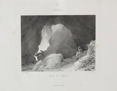 Reise til Italia i 1822 av Jean Baptiste Isabey