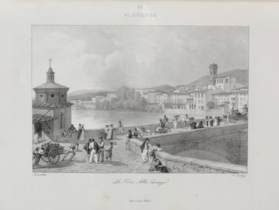 Reise til Italia i 1822 av Jean Baptiste Isabey