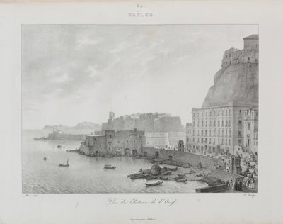 Reise til Italia i 1822 av Jean Baptiste Isabey