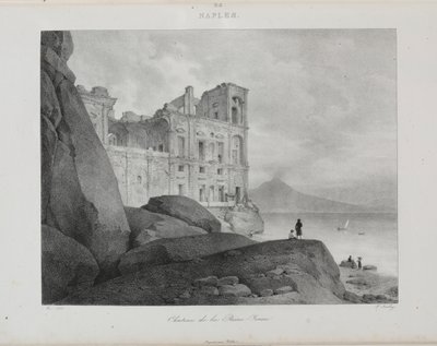 Reise til Italia i 1822 av Jean Baptiste Isabey