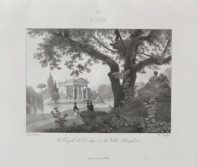 Reise til Italia i 1822 av Jean Baptiste Isabey