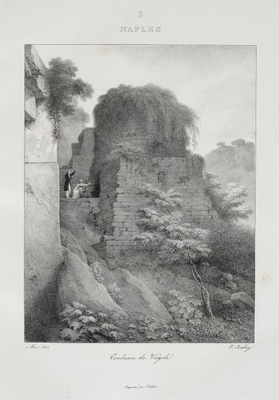 Reise til Italia i 1822, 1833. av Jean Baptiste Isabey