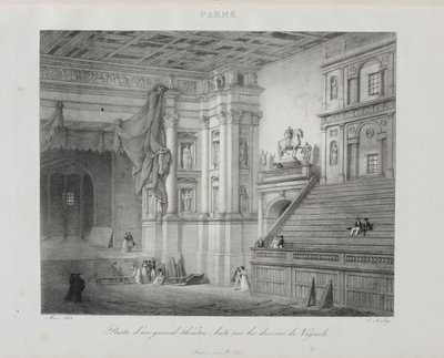 Reise til Italia i 1822, 1833. av Jean Baptiste Isabey