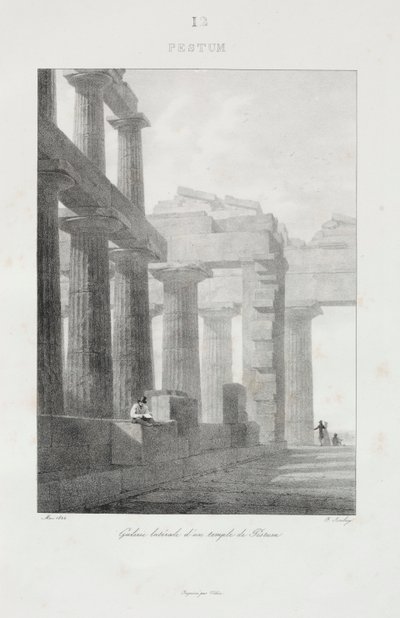 Reise til Italia i 1822, 1833. av Jean Baptiste Isabey