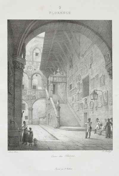 Reise til Italia i 1822, 1833. av Jean Baptiste Isabey