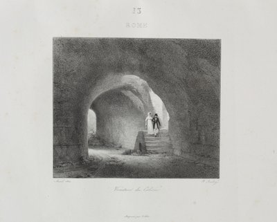 Reise til Italia i 1822, 1833. av Jean Baptiste Isabey