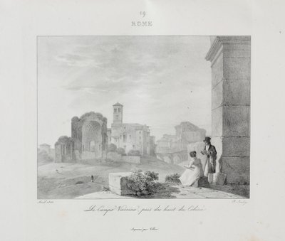 Reise til Italia i 1822, 1833. av Jean Baptiste Isabey