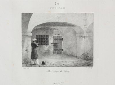 Reise til Italia i 1822, 1833. av Jean Baptiste Isabey