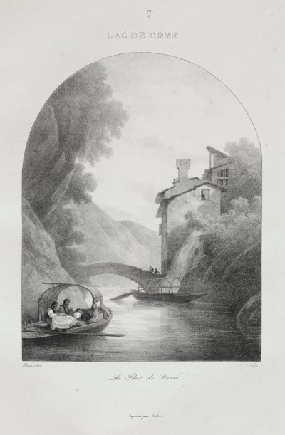 Reise til Italia i 1822, 1833. av Jean Baptiste Isabey