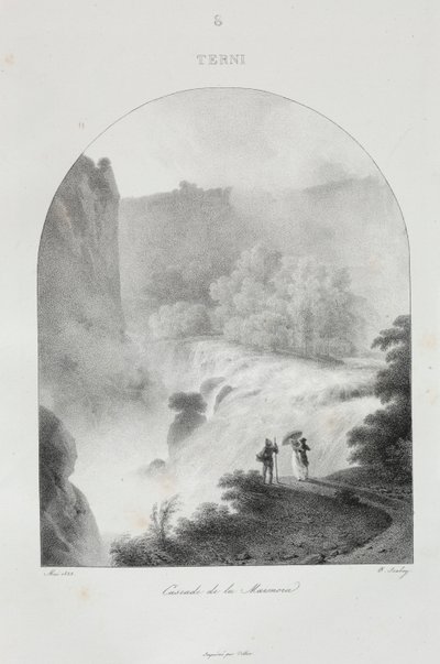 Reise til Italia i 1822, 1833. av Jean Baptiste Isabey