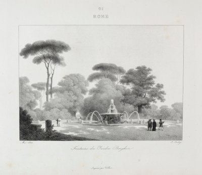 Reise til Italia i 1822, 1833. av Jean Baptiste Isabey