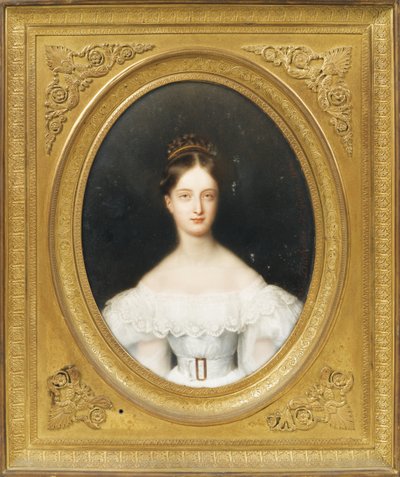 Prinsesse Clémentine av Orléans 1817-1907, prinsesse av Saxe-Coburg og Gotha, 1830 av Jean Baptiste Joseph Duchesne