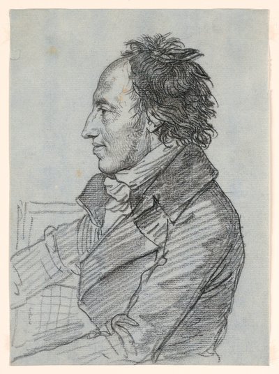 Portretul unui Mannorwegian av Jean Baptiste Joseph Wicar