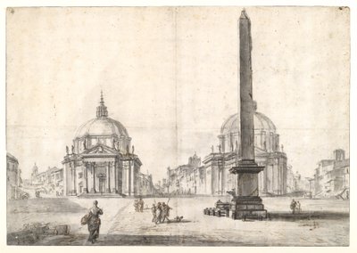 Folkets plass, Roma av Jean-Baptiste Lallemand