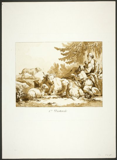 Første pastoral av Jean Baptiste Le Prince