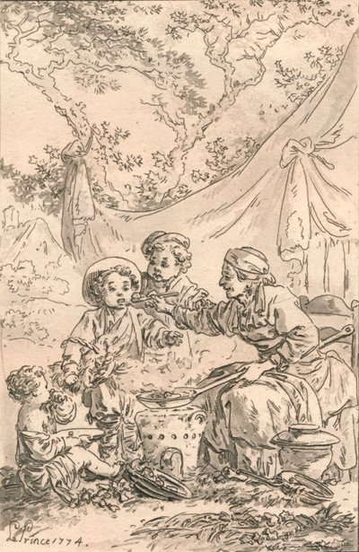 Le Gout, 1774. av Jean Baptiste Le Prince