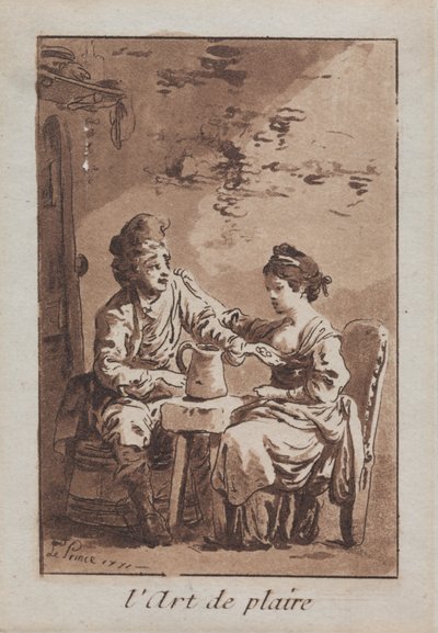 Kunsten å glede, 1771. av Jean Baptiste Le Prince