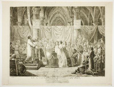 Naturlig tilbedelse av Jean Baptiste Mallet