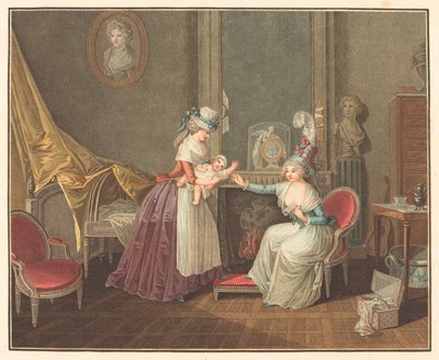 Fanfans lunsj av Jean Baptiste Mallet after Henri Nicolas van Gorp