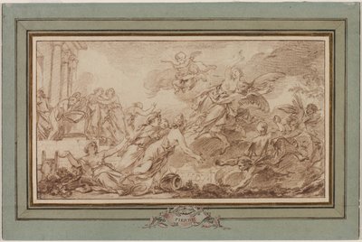 Boreas bortfører Oreithia av Jean Baptiste Marie Pierre