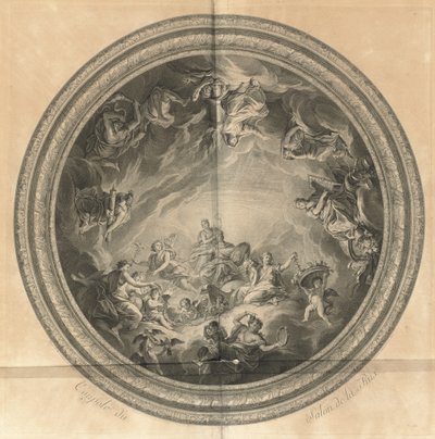 Dome of the Salon of Peace (Cupola of the Salon of Peace) [pl. 44] av Jean Baptiste Masse