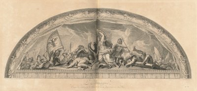 Tyskland, Senter for Krigssalongen ved siden av Kongens Kamre (Tyskland, Senter for Krigssalongen ved siden av Kongens Kamre) [pl. 37] av Jean Baptiste Masse