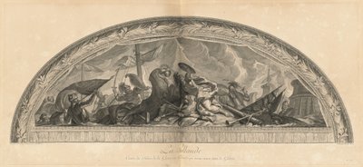 Holland, Center of the Salon of War in the Arcade that Opens into the Gallery (Holland, Center of the Salon of War in the Arcade that Opens in the Gallery) [pl. 39] av Jean Baptiste Masse