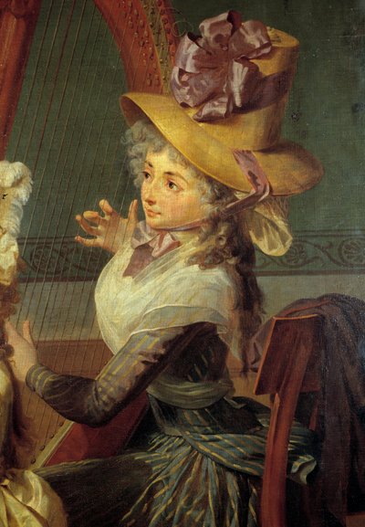 Stephanie Felicite Ducrest av Saint-Aubin, grevinne av Genlis av Jean Baptiste Mauzaisse