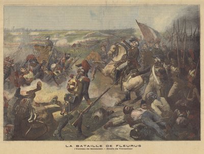 Slaget ved Fleurus av Jean Baptiste Mauzaisse