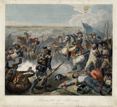 Slaget ved Fleurus 26. juni 1794, 1795 av Jean Baptiste Mauzaisse